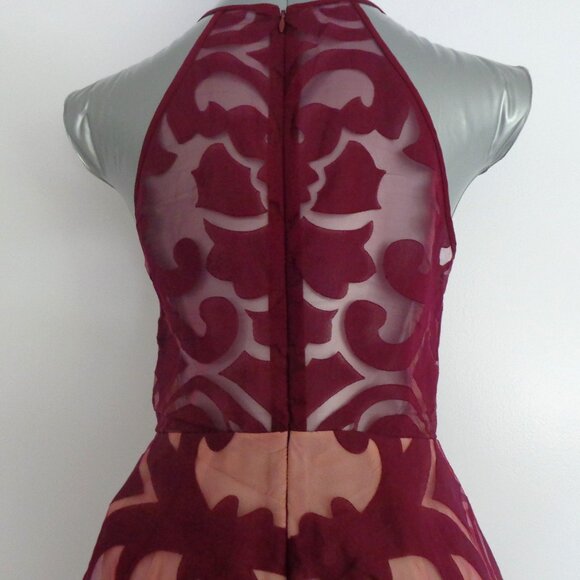 KEEPSAKE THE LABEL‎ Romantic Rebel Burnout Lace Skater Dress Size S - Picture 4 of 8